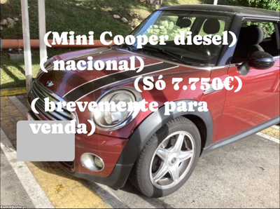 MINI Cooper Nacional estofos em pele parcial 155 mês sem entrada