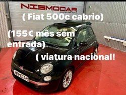 Fiat 500C Correia de distribuição e revisão efetuado 155 mês sem entrada