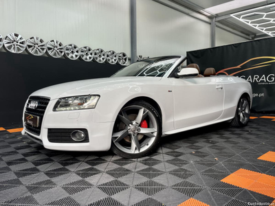 Audi A5 Cabrio S-Line V6 3.0TDi Autom Full Extras 240cv