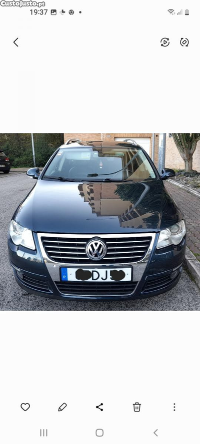 VW Passat 2.0 tdi 140cv 2007 mes 4 nacional