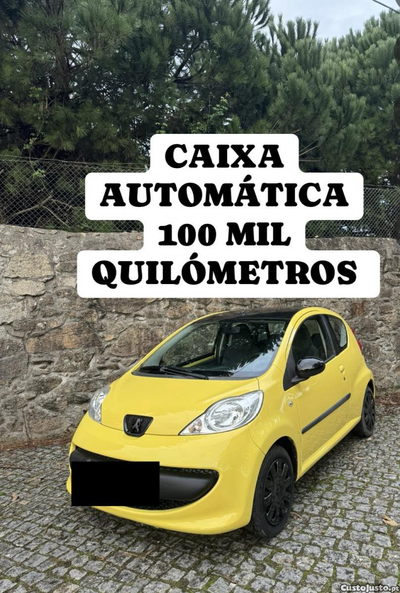 Peugeot 107 CAIXA AUTOMÁTICA