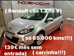 Renault Clio Dynamique do 65.000 kms 139 mês sem entrada