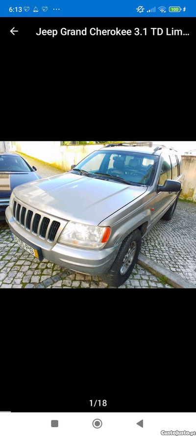 Jeep Grand Cherokee 3.1 TD limited Nacional