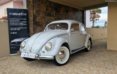 VW Carocha Oval 1955 Nacional Restaurado