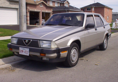 Alfa Romeo 75 I Restyling (facelift 1988)