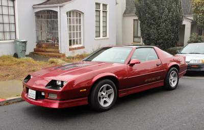 Chevrolet Camaro Generation 3 (facelift 1985)