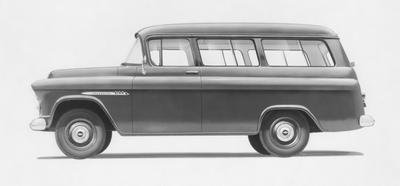 Chevrolet Suburban Generation 4 (facelift 1955)