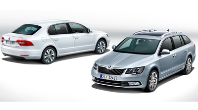 Skoda Superb Generation 2 (facelift 2013)